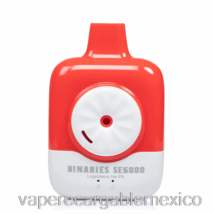 Vape Recargable Horizonte Binarios Se6000 Desechable Loganbery Hielo